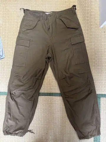 아비렉스 카고 팬츠 올리브 XL 사이즈