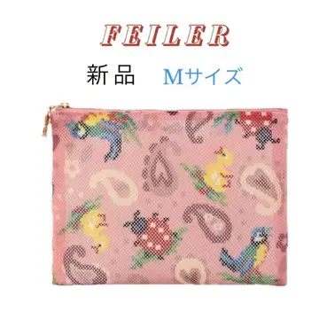 FEILER 페이저 하이디 페이즐리 메쉬 파우치 M