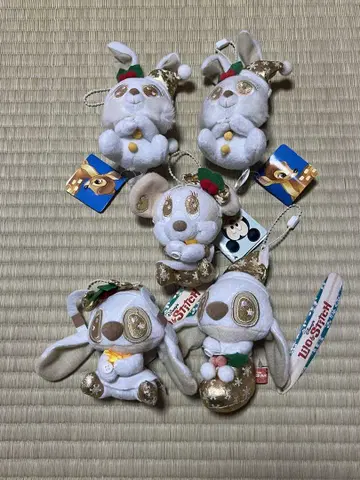 크리스마스 봉제 인형 5개 세트