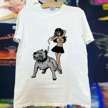 노브랜드 레트로 개성파 유니섹스 반팔 티셔츠 S-3XL