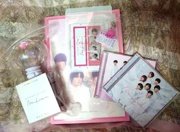 나니와 단시 1st Love CD 2종 팜플렛 응원봉 포토 카드