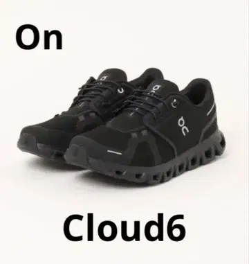 On Cloud6 클라우드 6 28.5cm 블랙