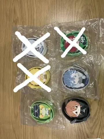 컬러풀 피치 캡슐 마스코트 워치