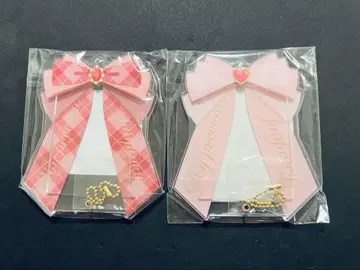 fanfancy 후쿠야 리본 아크릴 프레임 핑크