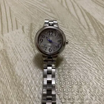 CASIO SHEEN 아날로그 시계 실버