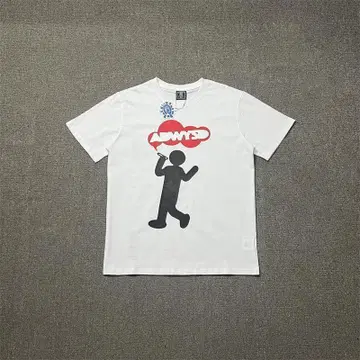 새상품 always 로고 티셔츠 화이트 M