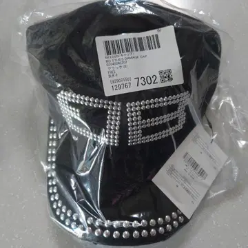 BEEDEN BD STUDS DAMAGE CAP 블랙 미사용 새상품
