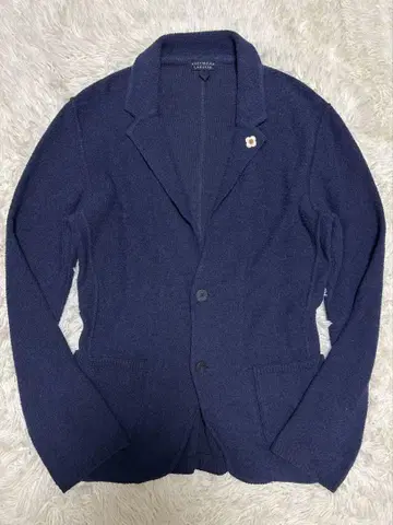 라르디니 LARDINI 파일 테일러드 자켓 네이비 S