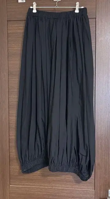 엔폴드 롱 스커트 벌룬 스커트 38 블랙