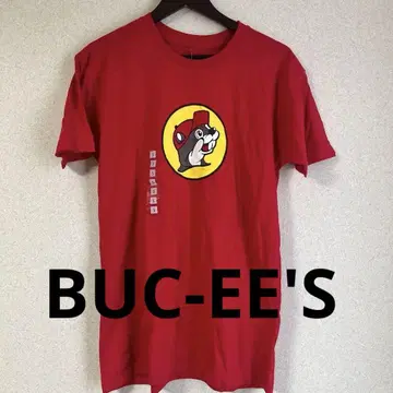 BUC-EE'S 티셔츠 비버 텍사스 빨간색 [레어]