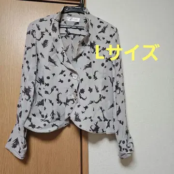 N-Collection 꽃무늬 L 사이즈 테일러드 자켓