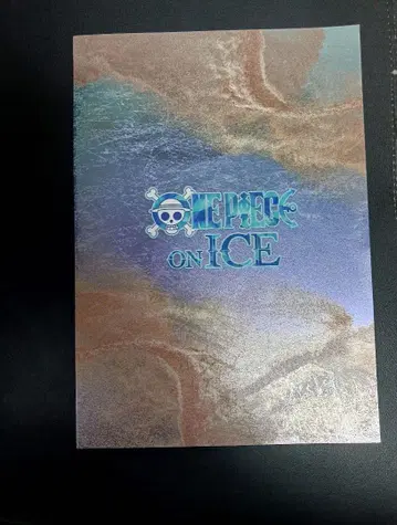 우노 쇼마 ONE PIECE ON ICE 팜플렛