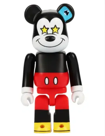 정품 베어브릭 be@rbrick 미키 100%