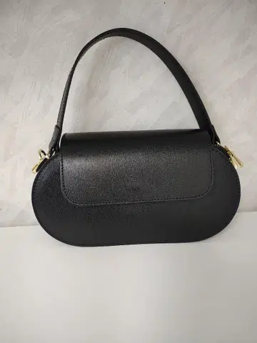 MILLELA FIRENZE 블랙 타원형 핸드백