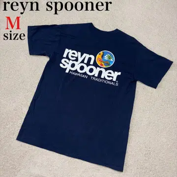reyn spooner 티셔츠 M 네이비 남성용/여성용 알로하