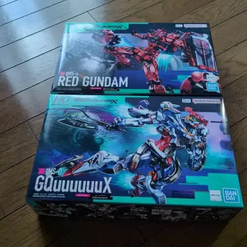 HG GQuuuuuuX 지크 액스 HG RED GUNDAM 빨간색 건담
