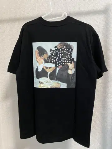 GOD SELECTION XXX 블랙 포켓 티셔츠 블랙