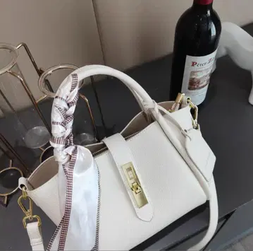 천연 가죽 레이디 토트백