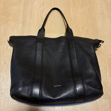 폴스미스 블랙 가죽 백