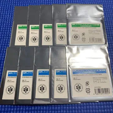 죠죠 월드 금박 클리어 카드 세트