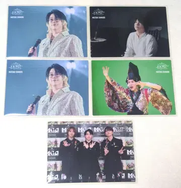 Mrs. GREEN APPLE 오모리 집합 포토 카드 5장 세트 피요르드