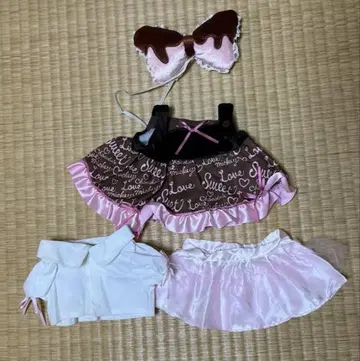 유니 베어 스위트풍 원피스