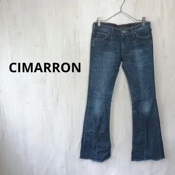 CIMARRON 데님 플레어 팬츠