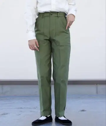THE SHINZONE BAKER PANTS 올리브 34