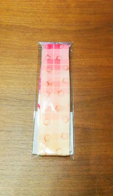 컬러풀 피치 리본 스카프 카라피치 파라다이스 카라피치 파라다이스