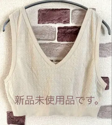 SHIPS V넥 뷔스티에 베스트