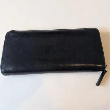 폴로 랄프 로렌 장지갑 네이비 가죽