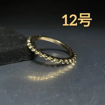빈티지 패션 반지 골드 12호 톱니 모양 디자인 심플