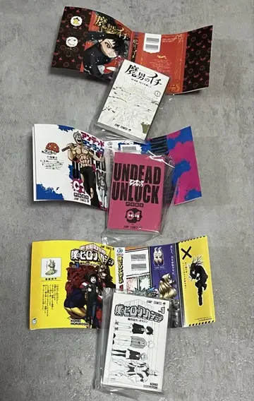 점프 콩 가샤 도서 히로아카 마오의 이치 테드 앤드 랙