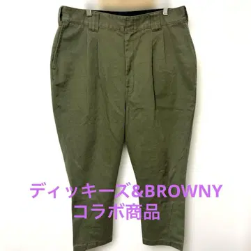 BROWNY & 디키즈 별주 콜라보 2턱 살루엘 워크 팬츠