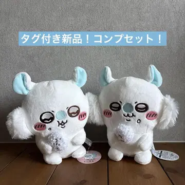 치이카와 모몽가 모구모구 봉제 인형 [2종 세트]