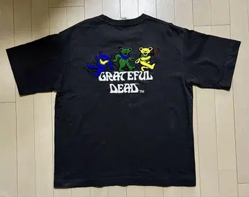 티셔츠 GRATEFUL DEAD DEAD BEAR 데드 베어 자수