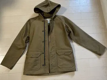 M-221 밀리터리 덱 자켓 화이트 커버올 세트
