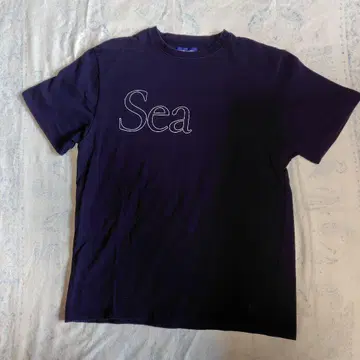WIND AND SEA 티셔츠 네이비 L