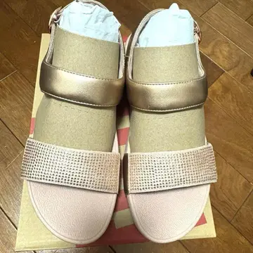 핏플랍 샌들 로즈 골드 23.5cm