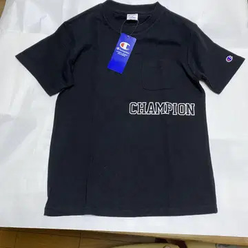 CHAMPION 티셔츠 블랙