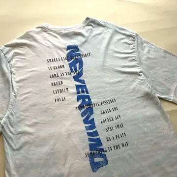 NIRVANA nevermind H&M 티셔츠 L 사이즈