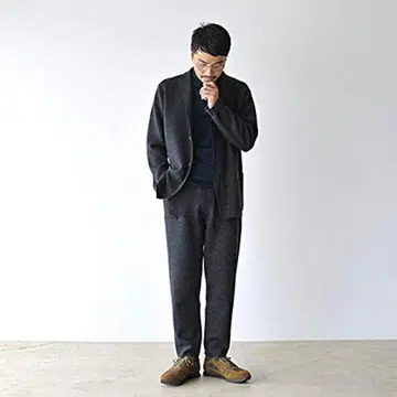 새상품급 unfil 밀라노 리브 니트 자켓&팬츠 셋업 5