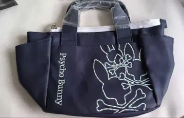 Psycho Bunny 네이비 토트백