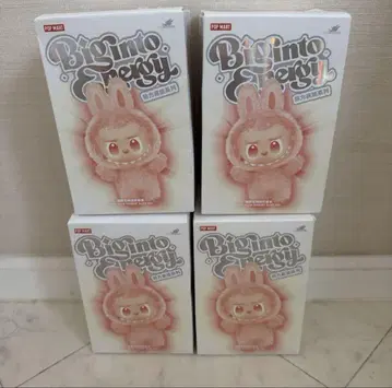 POP MART Big Minto Energy 봉제 인형 5개 세트