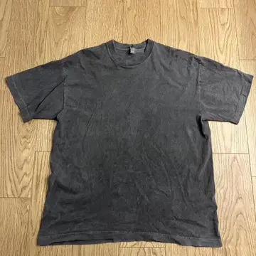 Los Angeles apparel 가먼트 다이 티셔츠 L