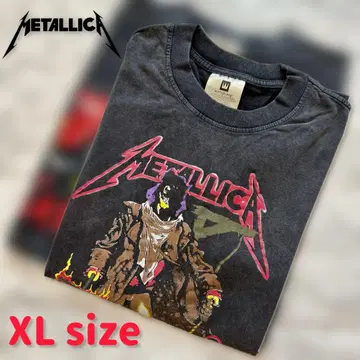 METALLICA unforgiven 티셔츠 XL 빈티지 가공