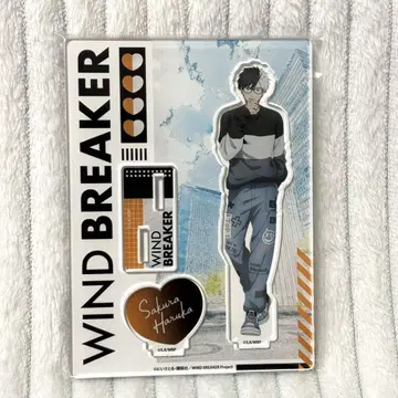 WIND BREAKER Glasses 아크릴 스탠드 벚꽃 하야