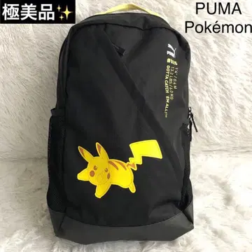 백팩 대용량 PUMA 푸마 Pokmon 포켓몬 피카츄 블랙