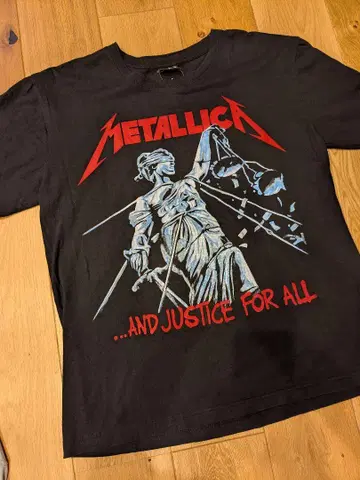 METALLICA ...AND JUSTICE FOR ALL 티셔츠