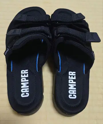 Camper ORUGA UP 샌들 블랙 23cm